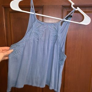 Kendall & Kylie Light Blue Tank Top